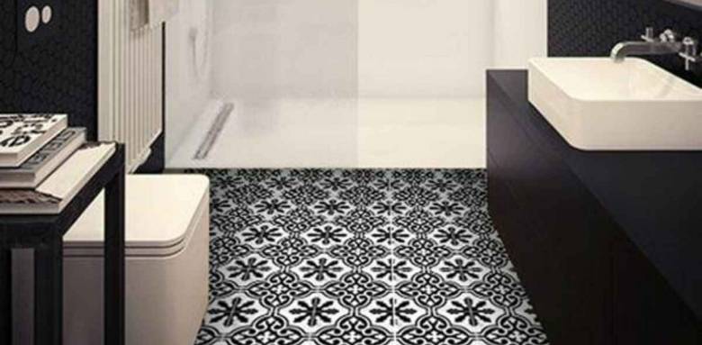 Sol en vinyle style parquet 