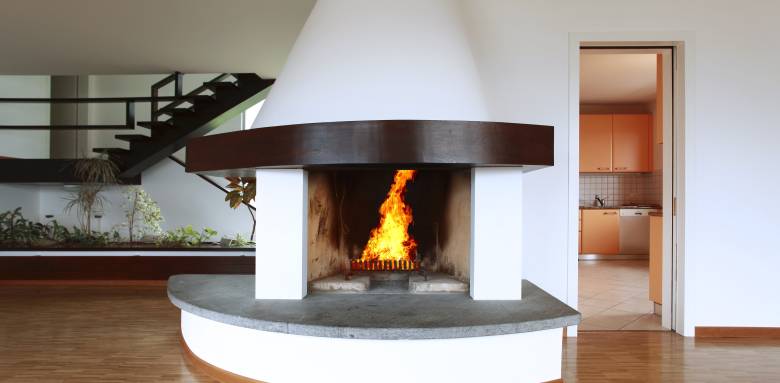 cheminée foyer ouvert