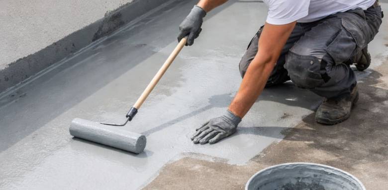 Etanchéité de terrasse avec application d'une solution d'étanchéité liquide - Nantes 44000 44200