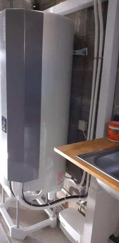 Installation d'un ballon thermodynamique