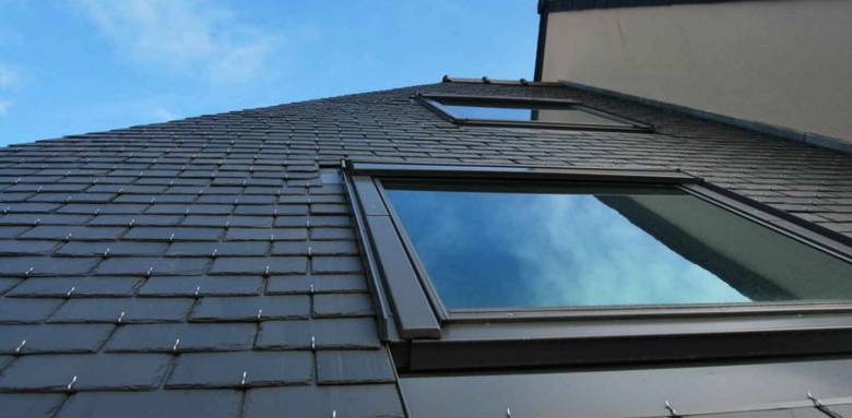 rénovation d'un immeuble complet avec installation de vélux