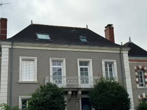 Rénovation de façade en tuffeau - Cholet 49