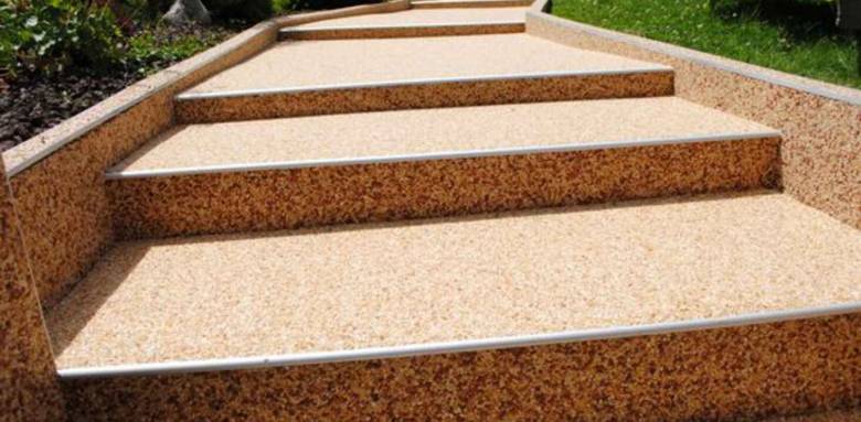 Escalier en résine autre coloris