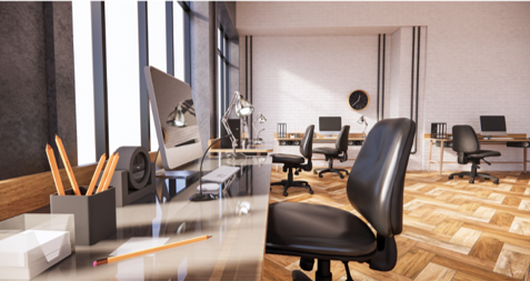 Un espace de travail baigné de lumière, pensé pour la productivité à Clamart