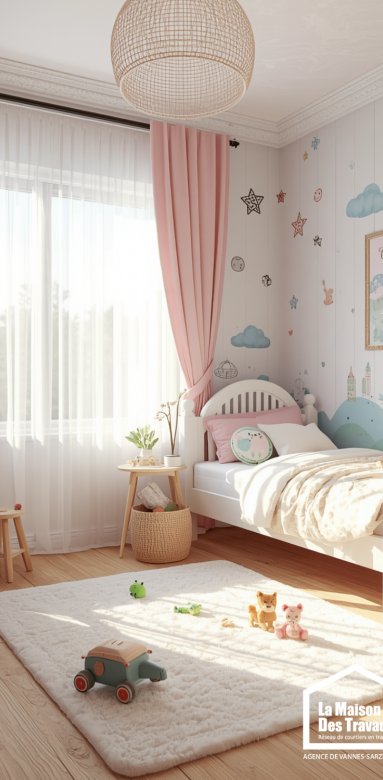 creation chambre piece existante maison