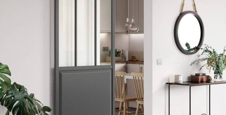 Porte verrière coulissante