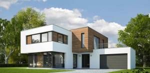 Une extension de maison 