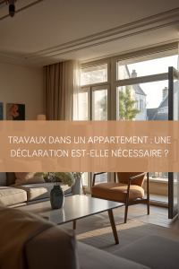 Rénovation d'un appartement avec ouverture dans un mur porteur