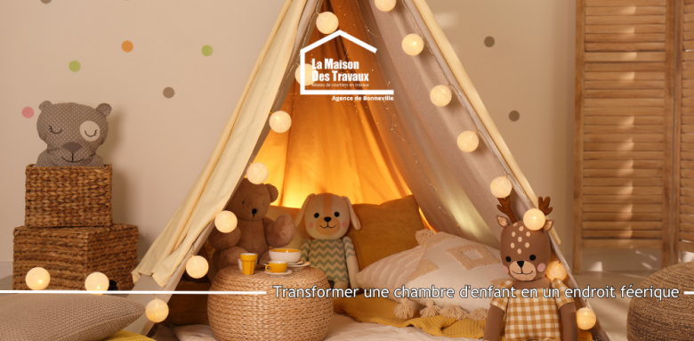 Transformer une chambre d'enfant en un endroit féerique à petit budget en Haute-Savoie