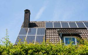 toiture et panneaux photovoltaïque