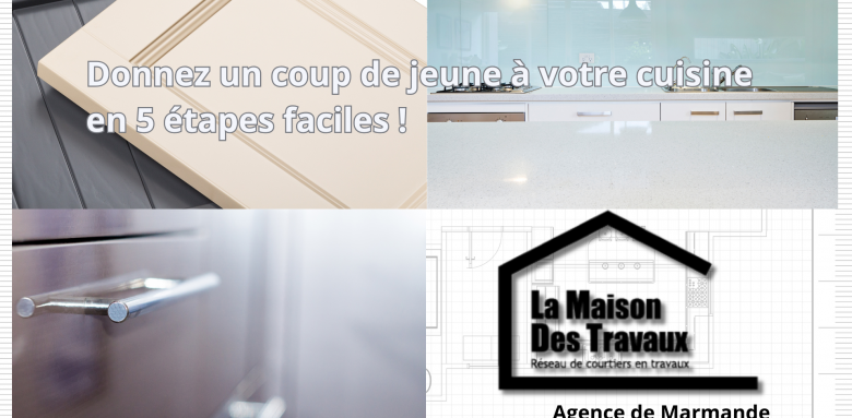 Donnez un coup de jeune à votre cuisine en 5 étapes faciles !