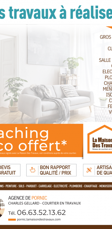 Coaching déco avec La Maison Des Travaux de Pornic 44
