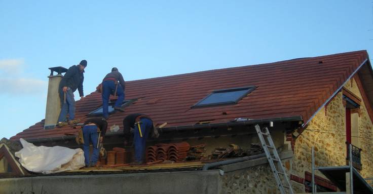 Travaux de rénovation de toiture ancienne - Nantes 44