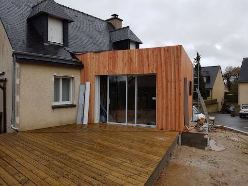 Extension maison bois et OSB