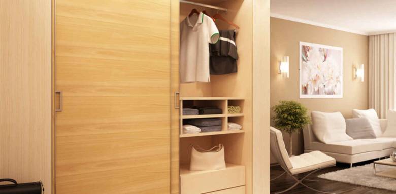 aménager dressing dans une entrée