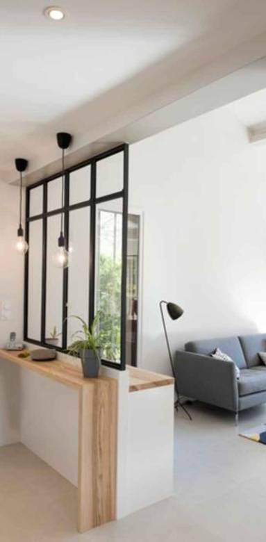 Verrière d'atelier, en demi-cloison séparative - Nantes 44