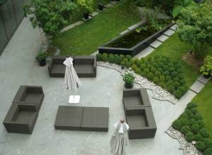 aménagement d'une terrasse extérieure 