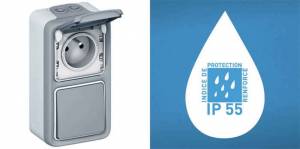 Prises et interrupteurs étanches