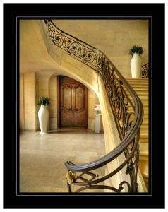 belle rambarde en fer forgé