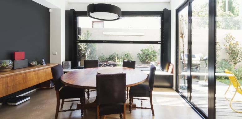 Extension maison salon Claix
