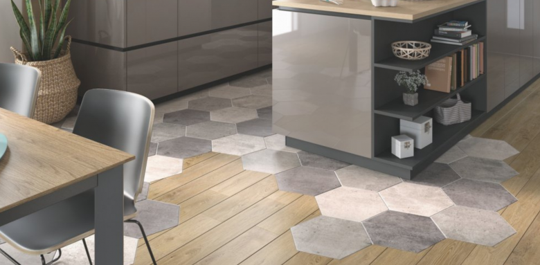 Mixer parquet et carreaux de ciment