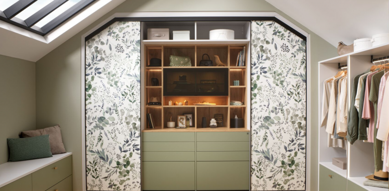 Dressing sous pente - combles