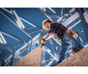 Surélévation maison acier Poissy