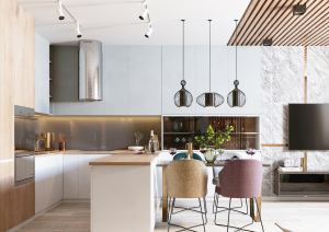 plan de travail ajustable cuisine