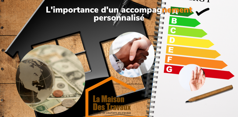 Pour entreprendre des travaux qui réduisent réellement votre consommation énergétique, il est primordial d'être bien accompagné. 