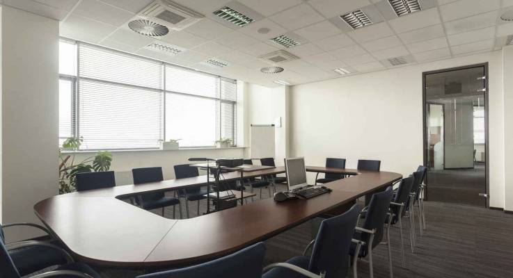 salles de réunion dans un espace de co-working