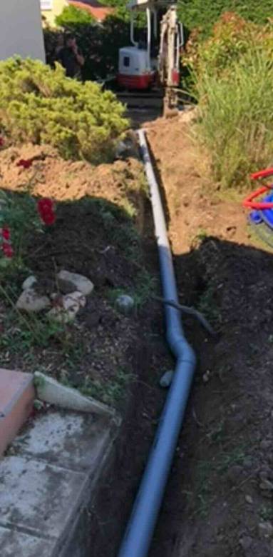 Installation d'une cuve d'eau de pluie enterrée à Francheville 69340