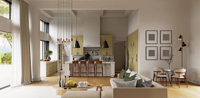 rénovation de cuisine ouverte