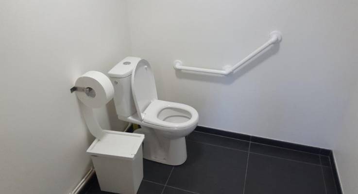 Les sanitaires ont été rénovés