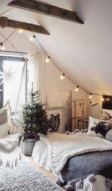 Décoration de chambre Hygge