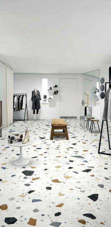 Sol en vinyle style parquet 