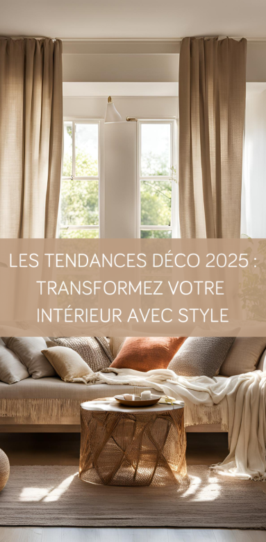  tendances déco 2025 