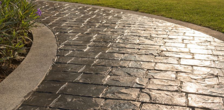  Béton empreinte revêtement extérieur