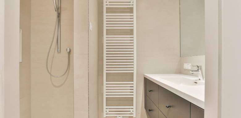 salle de bain bien chauffée