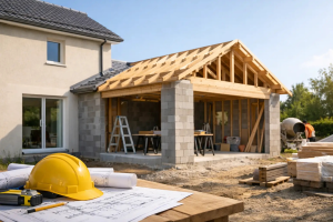 Construction-garage-attenant-maison-sucy-en-brie-val-de-marne-94