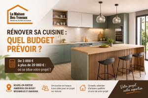 Coût d'une rénovation de cuisine - Ambérieu-en-Bugey Bourg-en-Bresse Meximieux 01