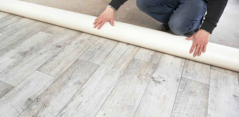 sol PVC imitation parquet bois