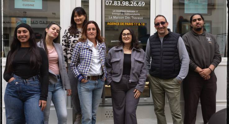 équipe La Maison des Travaux paris 17 18
