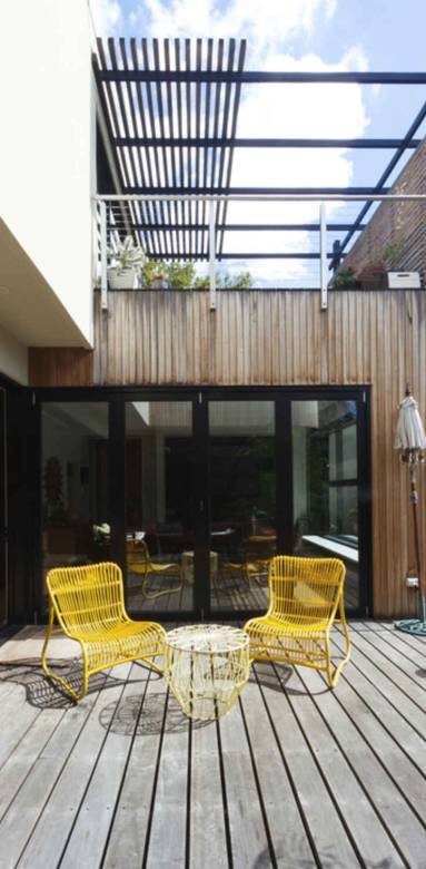Aménagement d'une terrasse à Boulogne Billancourt