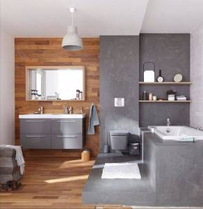 Revêtement de salle de bain en béton ciré - Bouc-Bel-Air-13