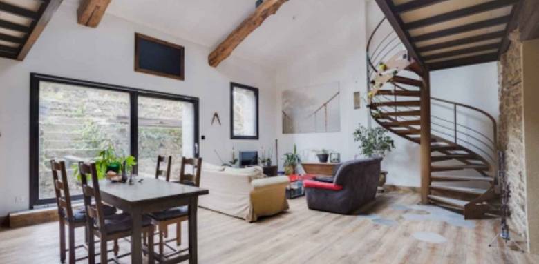 Escalier La Maison des Travaux Lyon 9