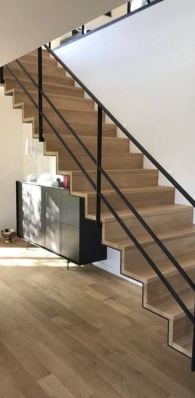 Escalier droit