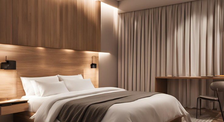 Chambre rénovée