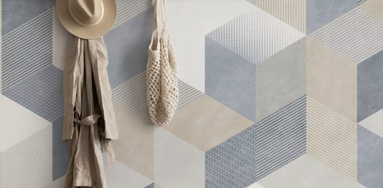 Des formes géométriques qui donnent de la profondeur et du caractère