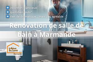 Rénovation de salle de bain à Marmande : réduire sa consommation d’énergie tout en améliorant son confort