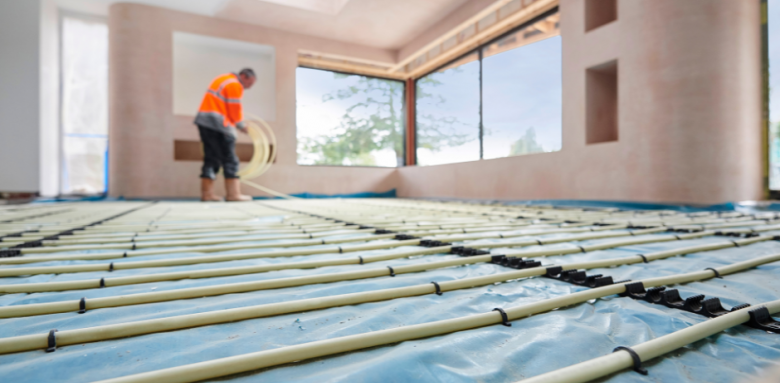 Poser un plancher chauffant à Arras